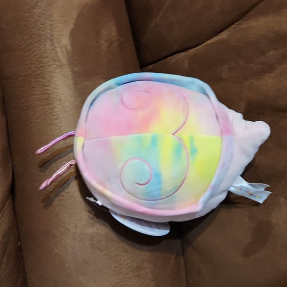 Squishmallows 🐌 Snail Silvina new squish squishmallow nwt pink - Picture 3 of 7